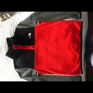 North face pullover fleece
